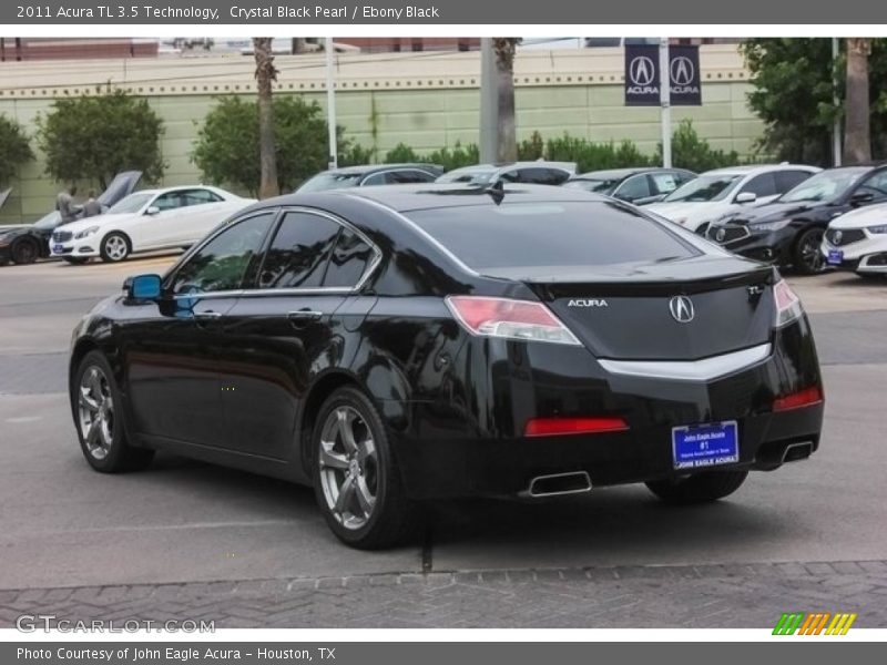 Crystal Black Pearl / Ebony Black 2011 Acura TL 3.5 Technology