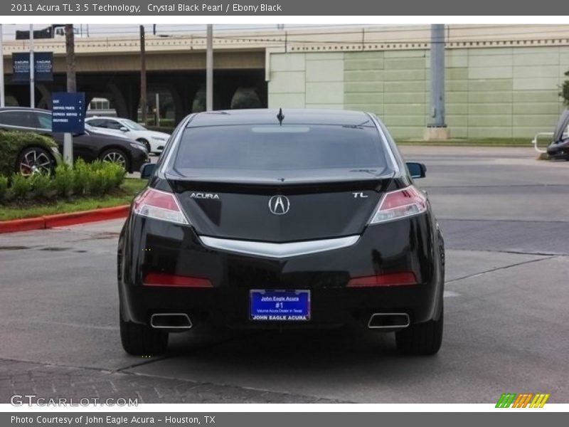 Crystal Black Pearl / Ebony Black 2011 Acura TL 3.5 Technology