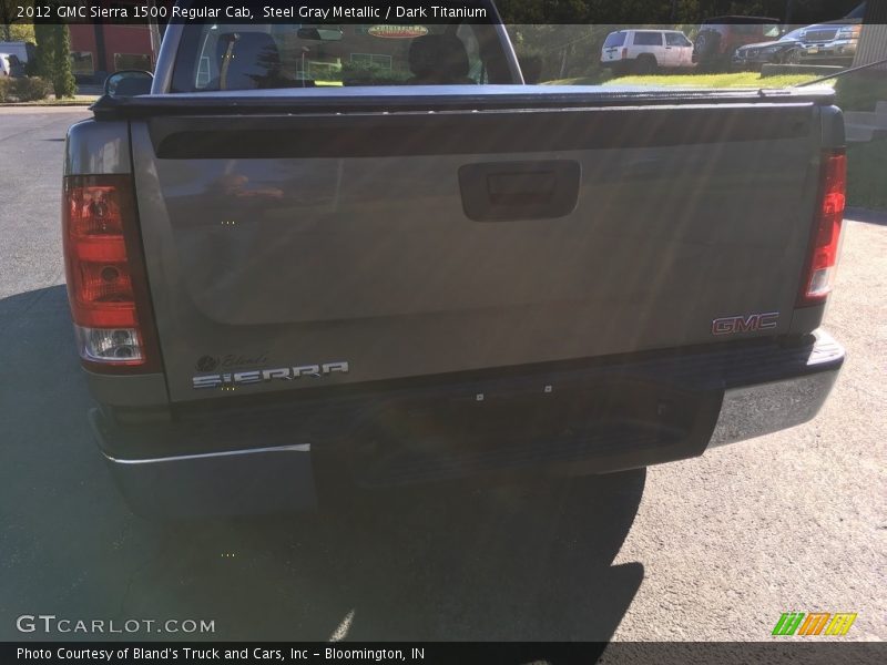 Steel Gray Metallic / Dark Titanium 2012 GMC Sierra 1500 Regular Cab