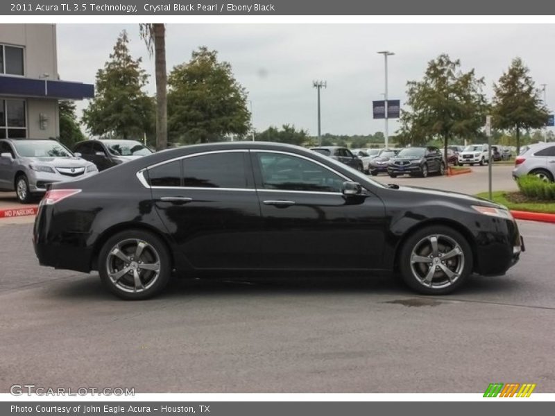 Crystal Black Pearl / Ebony Black 2011 Acura TL 3.5 Technology
