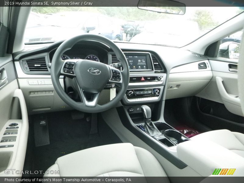Symphony Silver / Gray 2019 Hyundai Sonata SE