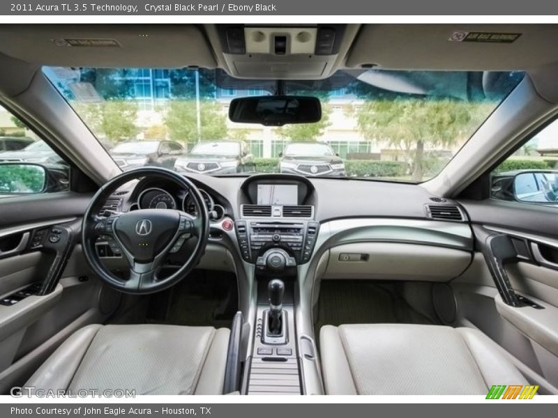 Crystal Black Pearl / Ebony Black 2011 Acura TL 3.5 Technology