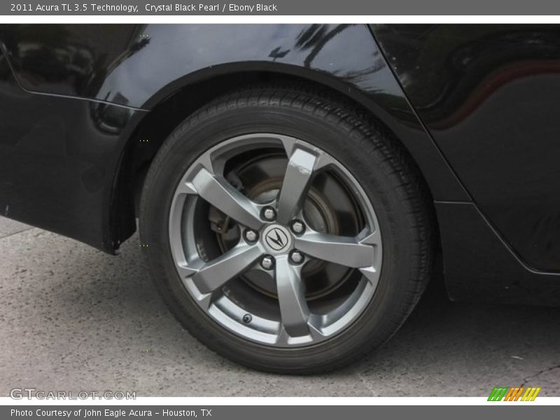 Crystal Black Pearl / Ebony Black 2011 Acura TL 3.5 Technology