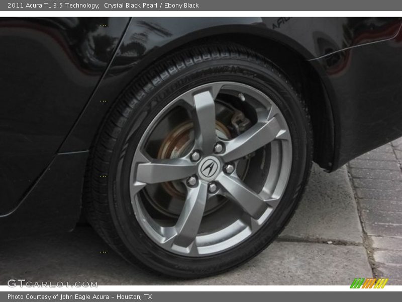 Crystal Black Pearl / Ebony Black 2011 Acura TL 3.5 Technology