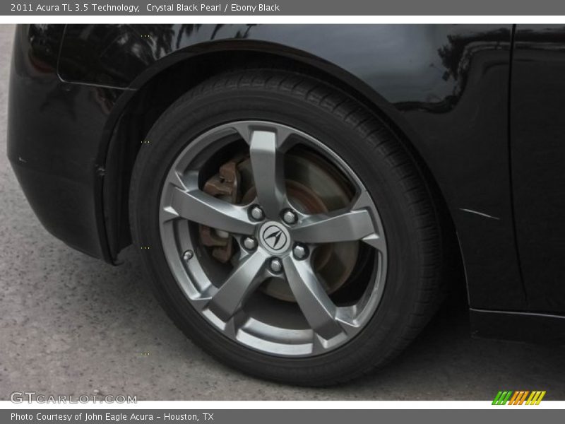 Crystal Black Pearl / Ebony Black 2011 Acura TL 3.5 Technology