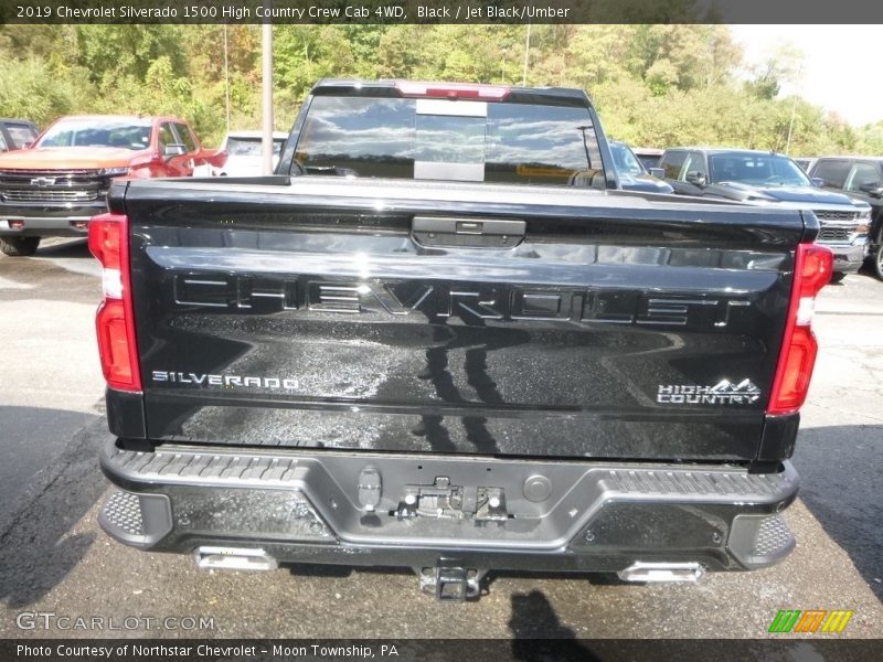 Black / Jet Black/Umber 2019 Chevrolet Silverado 1500 High Country Crew Cab 4WD