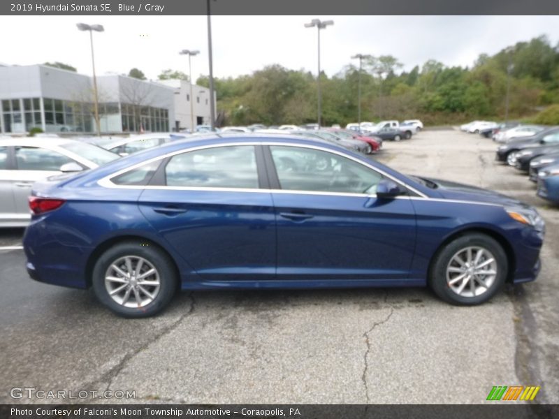 Blue / Gray 2019 Hyundai Sonata SE