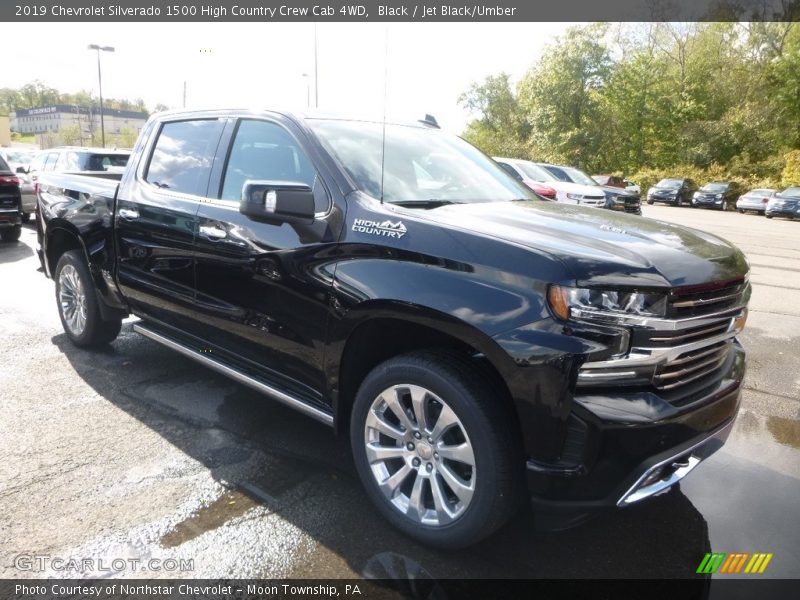 Front 3/4 View of 2019 Silverado 1500 High Country Crew Cab 4WD