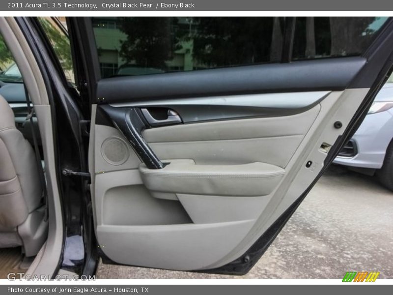 Crystal Black Pearl / Ebony Black 2011 Acura TL 3.5 Technology