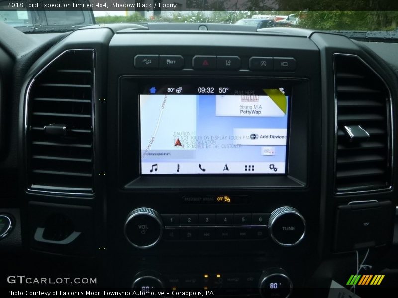 Navigation of 2018 Expedition Limited 4x4