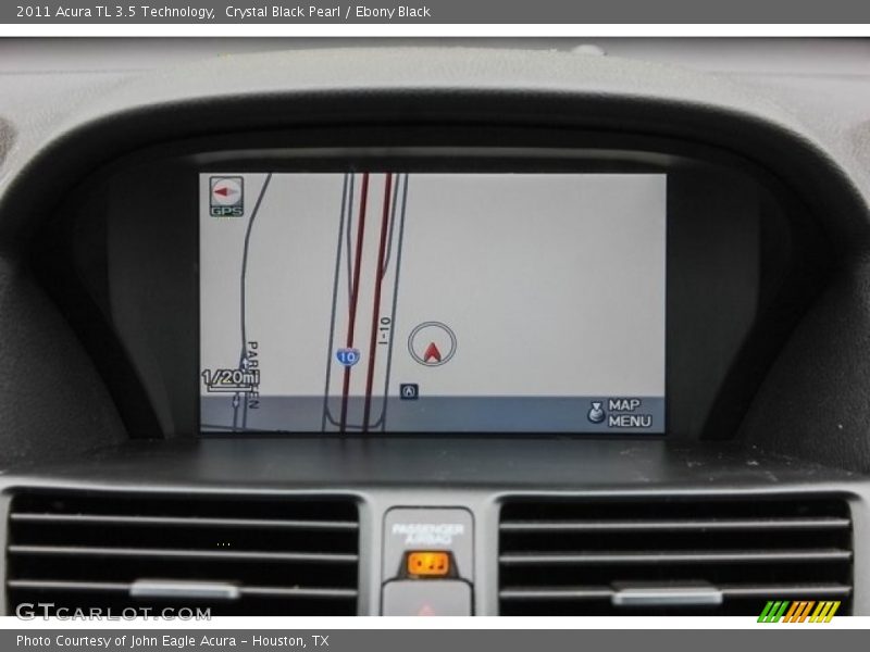 Crystal Black Pearl / Ebony Black 2011 Acura TL 3.5 Technology