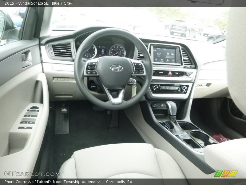 Front Seat of 2019 Sonata SE