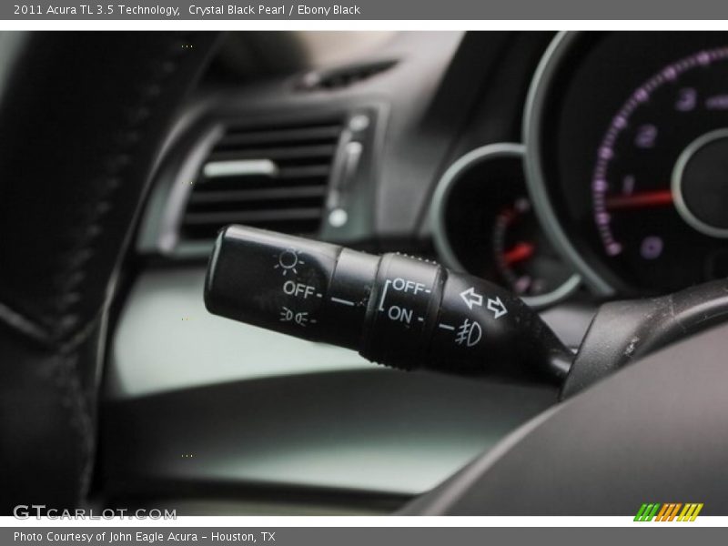 Crystal Black Pearl / Ebony Black 2011 Acura TL 3.5 Technology