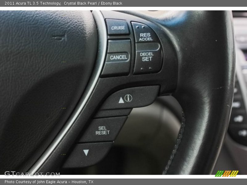 Crystal Black Pearl / Ebony Black 2011 Acura TL 3.5 Technology