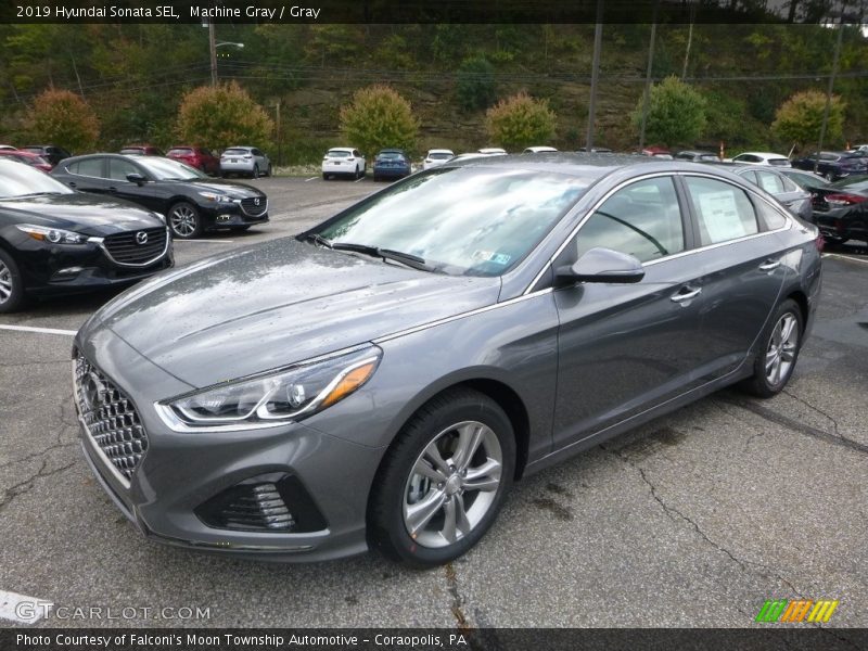 Front 3/4 View of 2019 Sonata SEL
