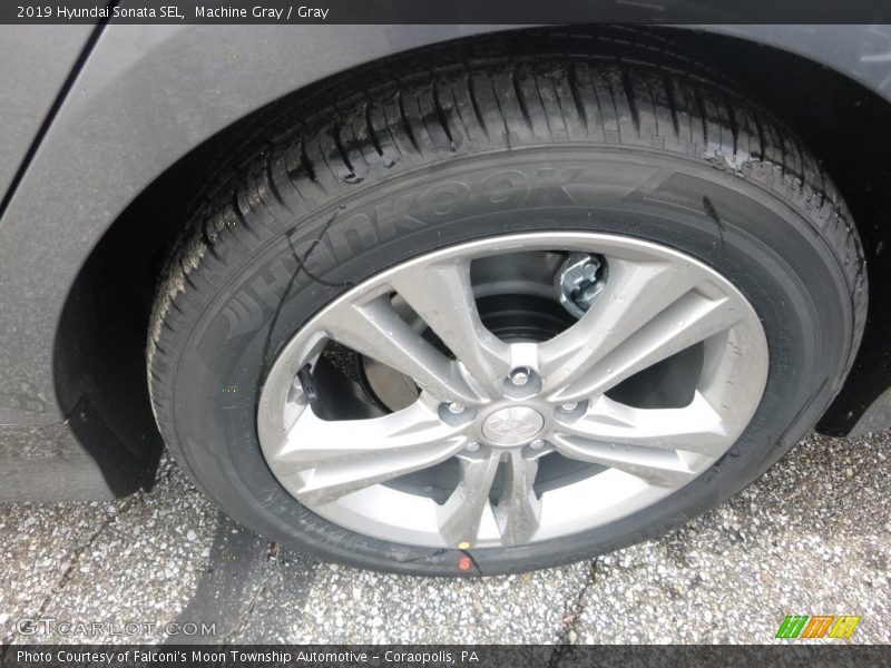 Machine Gray / Gray 2019 Hyundai Sonata SEL