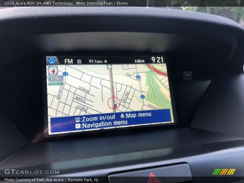 White Diamond Pearl / Ebony 2016 Acura MDX SH-AWD Technology