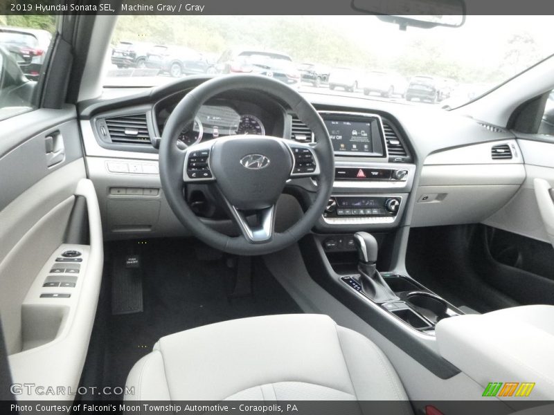  2019 Sonata SEL Gray Interior