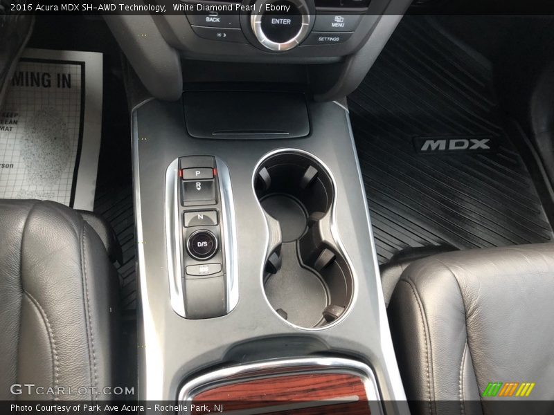 White Diamond Pearl / Ebony 2016 Acura MDX SH-AWD Technology