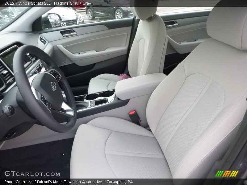 Front Seat of 2019 Sonata SEL