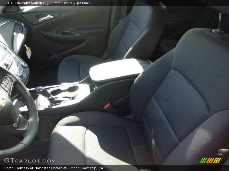 Summit White / Jet Black 2018 Chevrolet Malibu LT