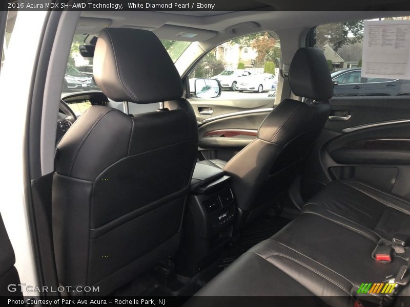 White Diamond Pearl / Ebony 2016 Acura MDX SH-AWD Technology
