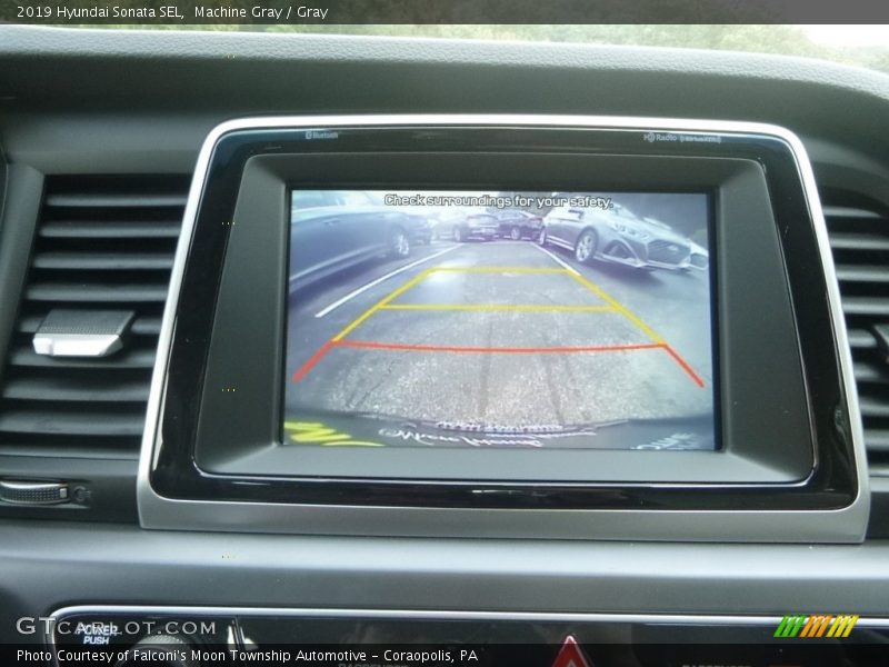 Machine Gray / Gray 2019 Hyundai Sonata SEL