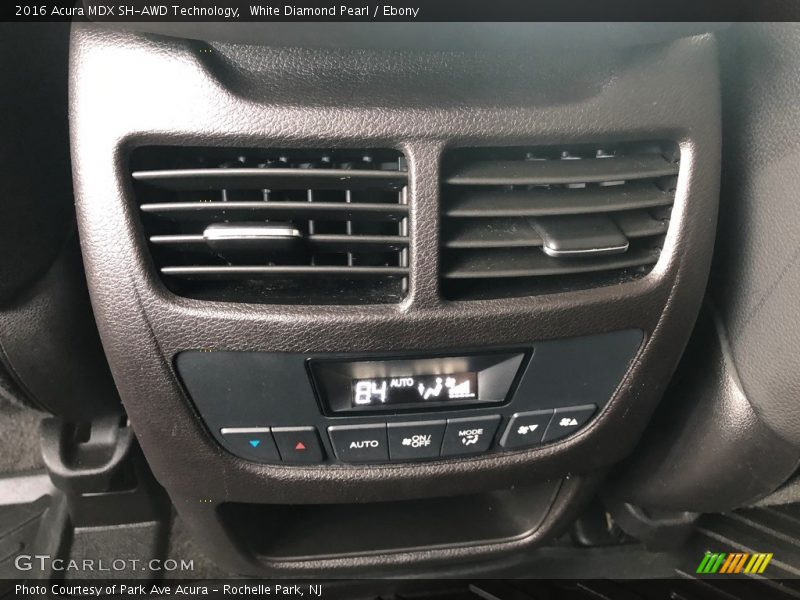 White Diamond Pearl / Ebony 2016 Acura MDX SH-AWD Technology