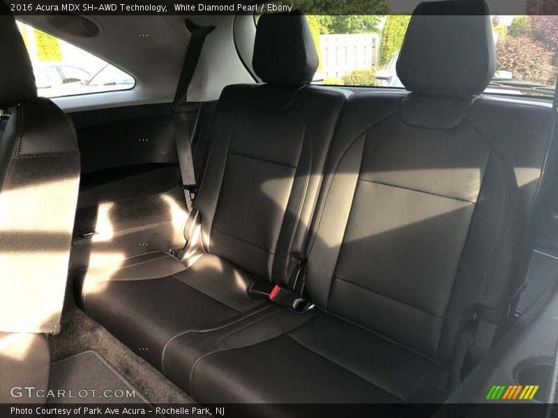 White Diamond Pearl / Ebony 2016 Acura MDX SH-AWD Technology