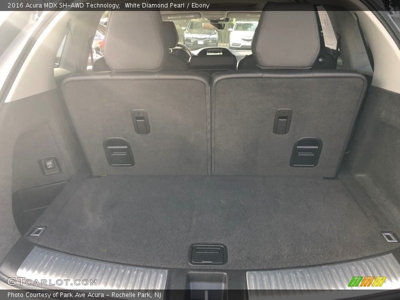 White Diamond Pearl / Ebony 2016 Acura MDX SH-AWD Technology