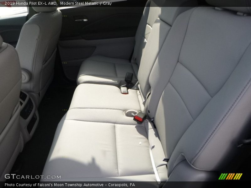 Rear Seat of 2019 Pilot EX-L AWD