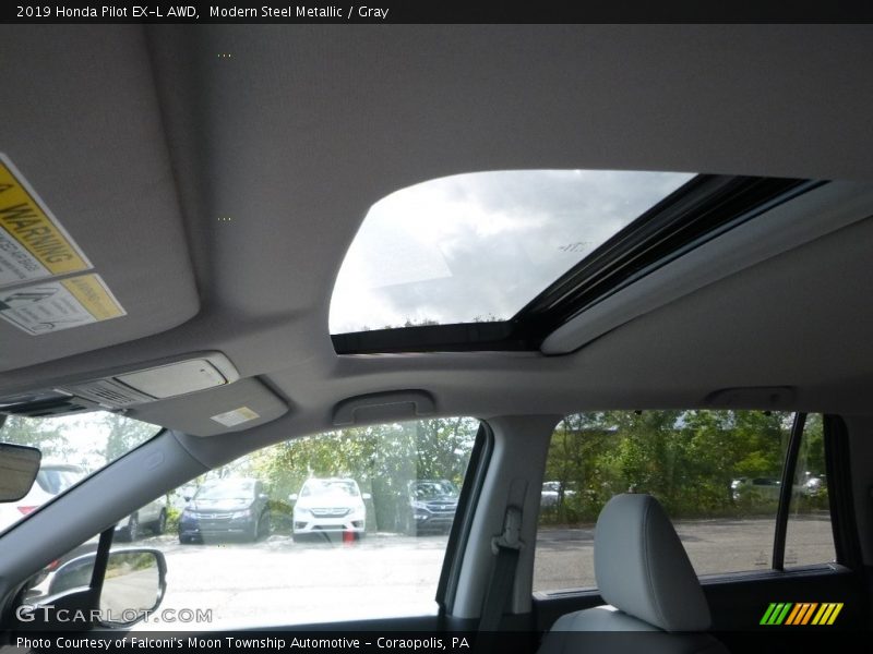 Sunroof of 2019 Pilot EX-L AWD