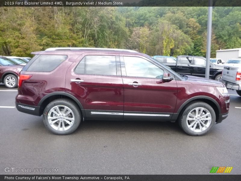  2019 Explorer Limited 4WD Burgundy Velvet