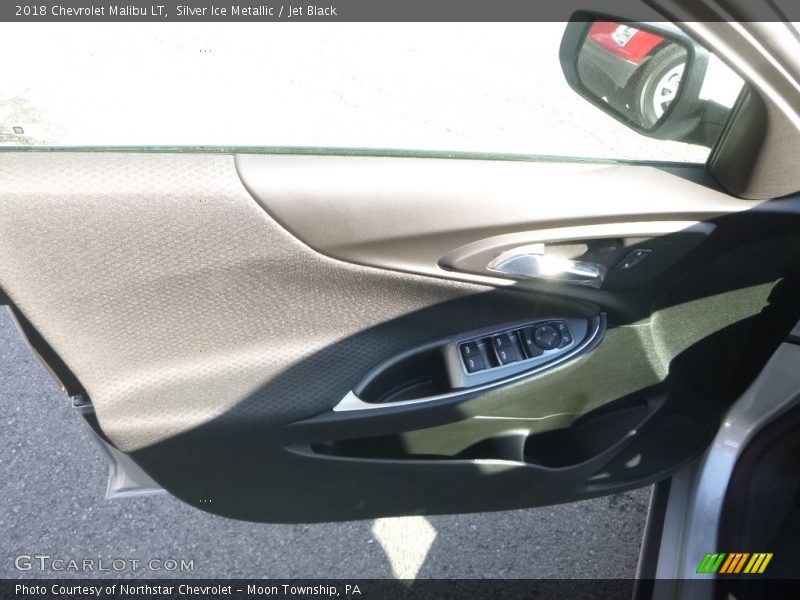 Silver Ice Metallic / Jet Black 2018 Chevrolet Malibu LT
