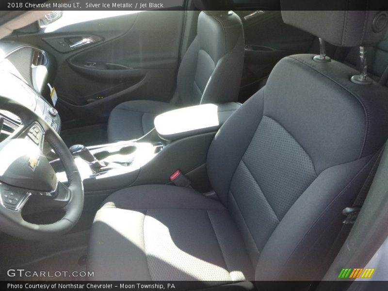 Silver Ice Metallic / Jet Black 2018 Chevrolet Malibu LT
