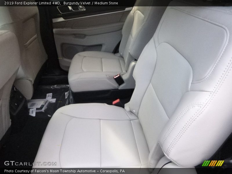Rear Seat of 2019 Explorer Limited 4WD