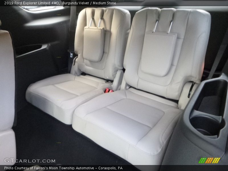 Rear Seat of 2019 Explorer Limited 4WD