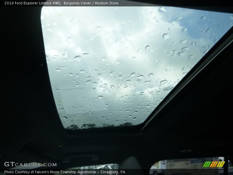 Burgundy Velvet / Medium Stone 2019 Ford Explorer Limited 4WD