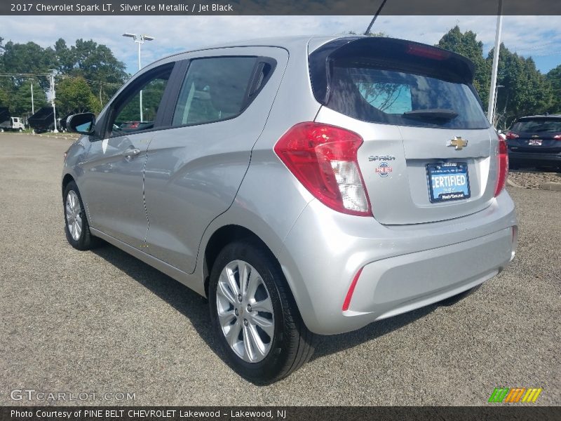 Silver Ice Metallic / Jet Black 2017 Chevrolet Spark LT