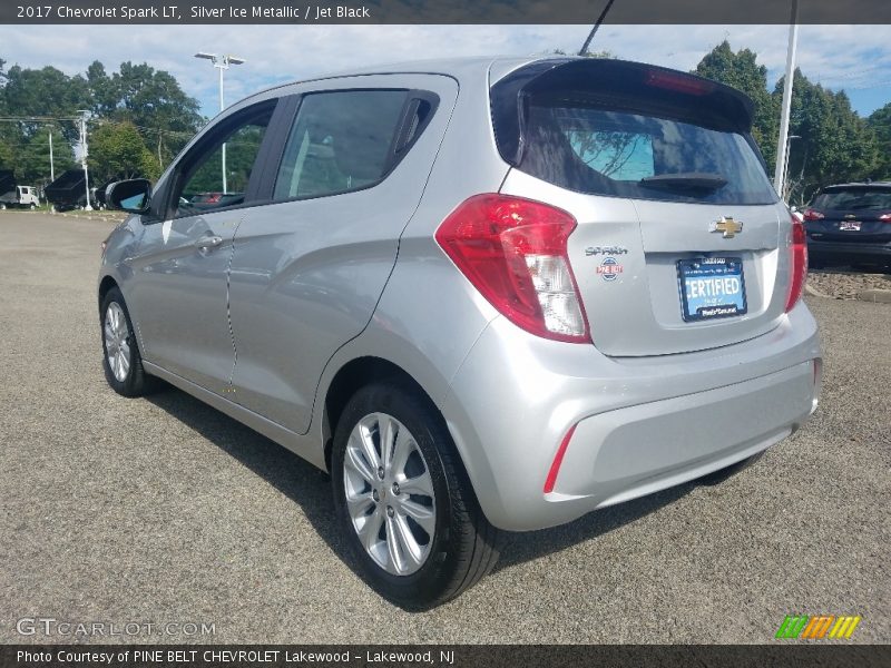 Silver Ice Metallic / Jet Black 2017 Chevrolet Spark LT