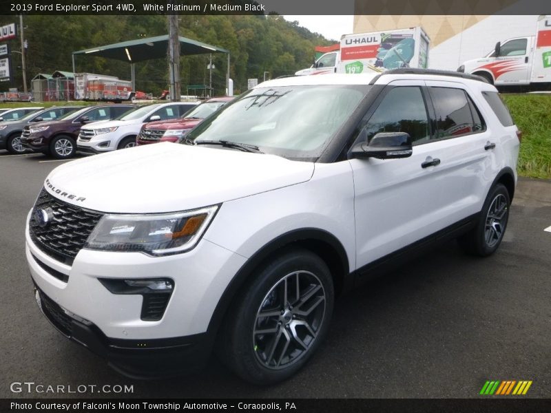 Front 3/4 View of 2019 Explorer Sport 4WD