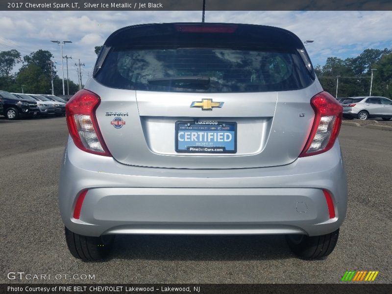 Silver Ice Metallic / Jet Black 2017 Chevrolet Spark LT