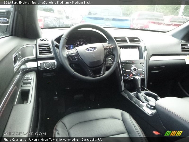 Dashboard of 2019 Explorer Sport 4WD