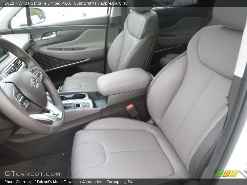  2019 Santa Fe Limited AWD Espresso/Gray Interior