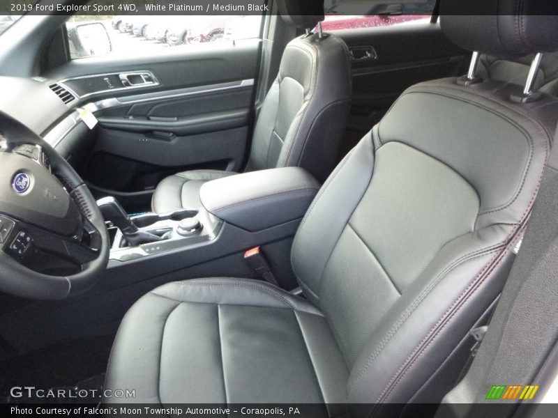  2019 Explorer Sport 4WD Medium Black Interior