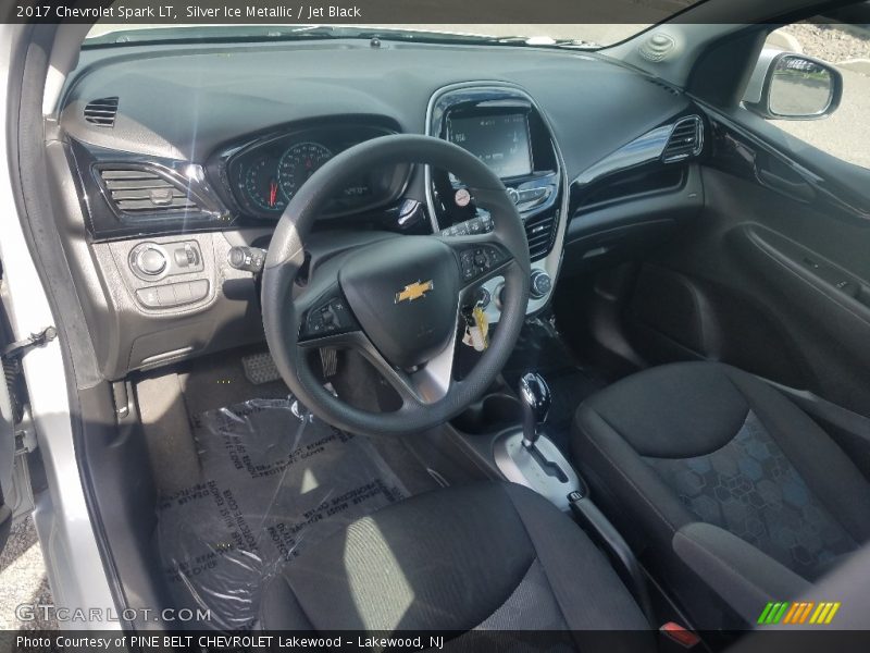 Silver Ice Metallic / Jet Black 2017 Chevrolet Spark LT