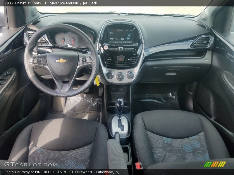 Silver Ice Metallic / Jet Black 2017 Chevrolet Spark LT