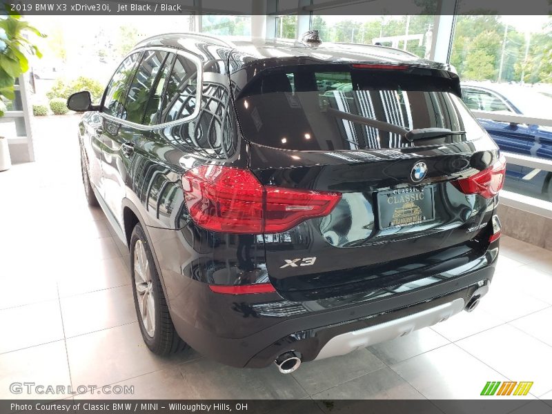 Jet Black / Black 2019 BMW X3 xDrive30i