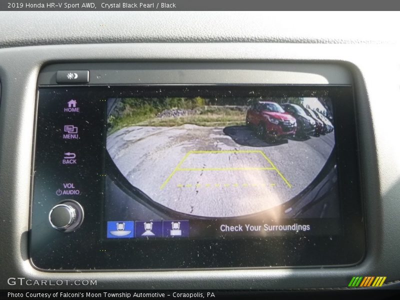 Crystal Black Pearl / Black 2019 Honda HR-V Sport AWD
