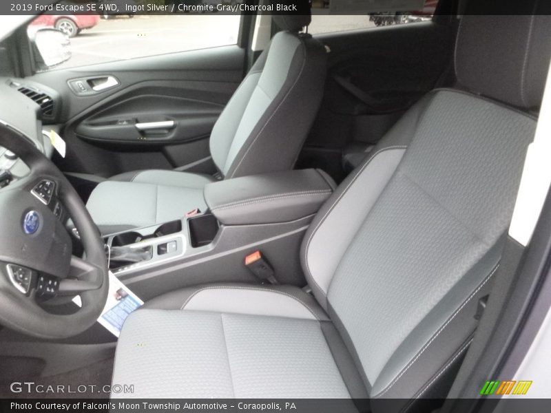 Front Seat of 2019 Escape SE 4WD